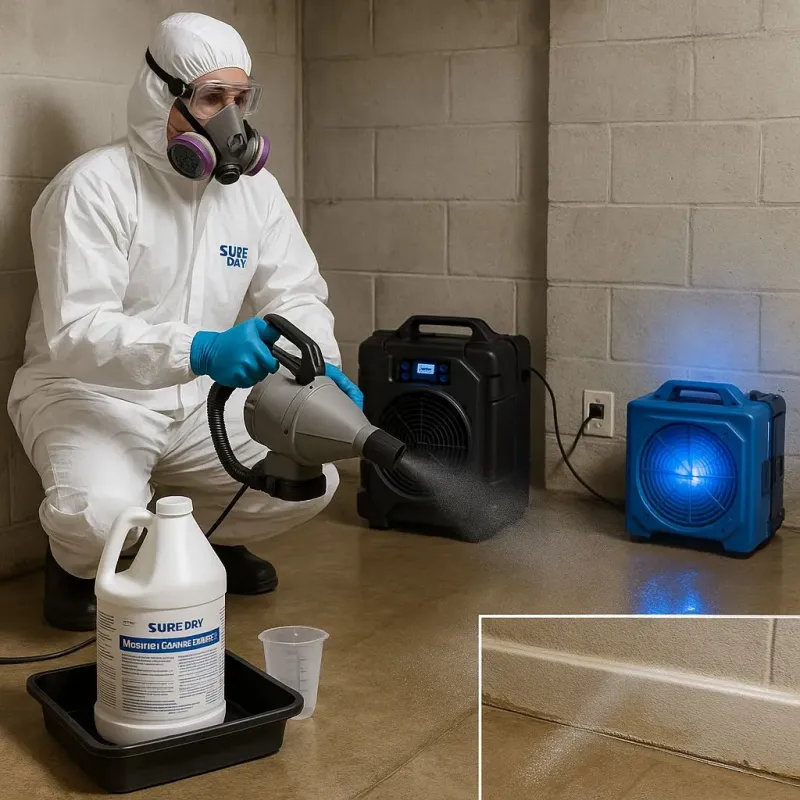 Sanitization and Odor Removal process in New Beaver, PA