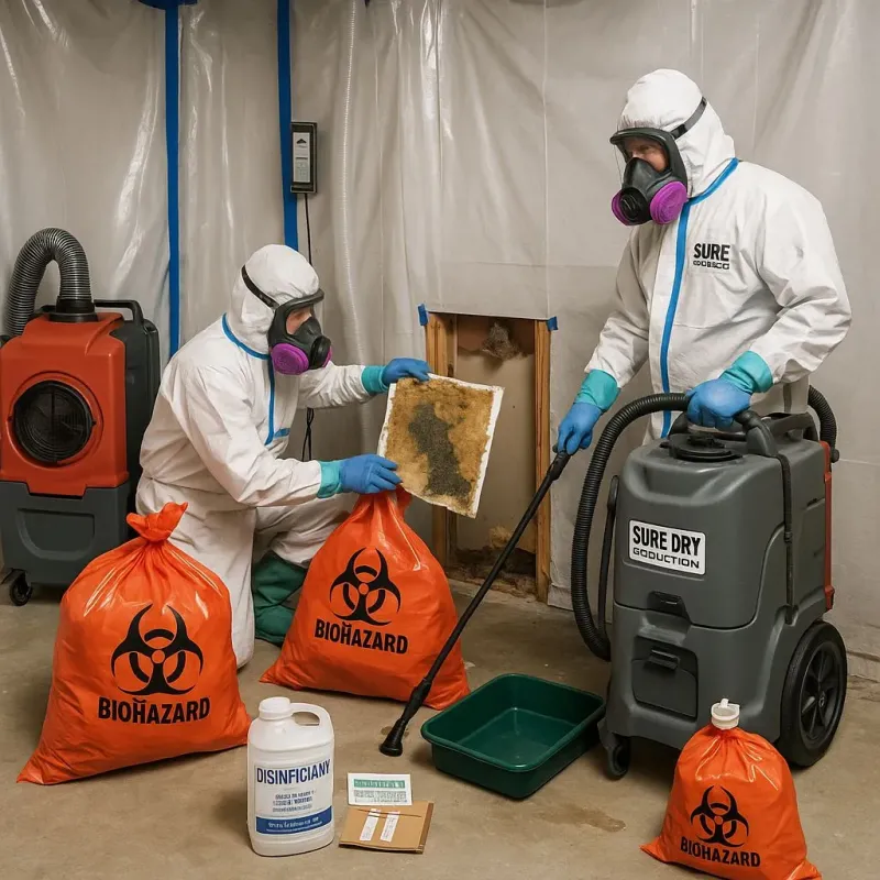 Contaminated Water Handling Protocols process in New Beaver, PA