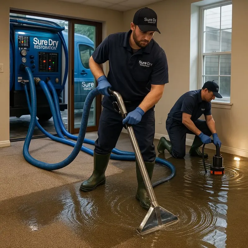 Water Extraction and Removal process in New Beaver, PA